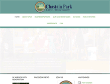 Tablet Screenshot of chastainpark.org